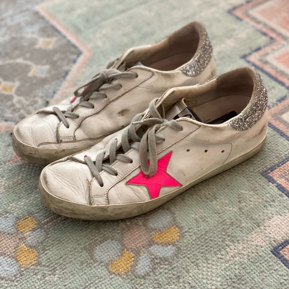 Authentic Golden goose, size 8(39), lightly worn
